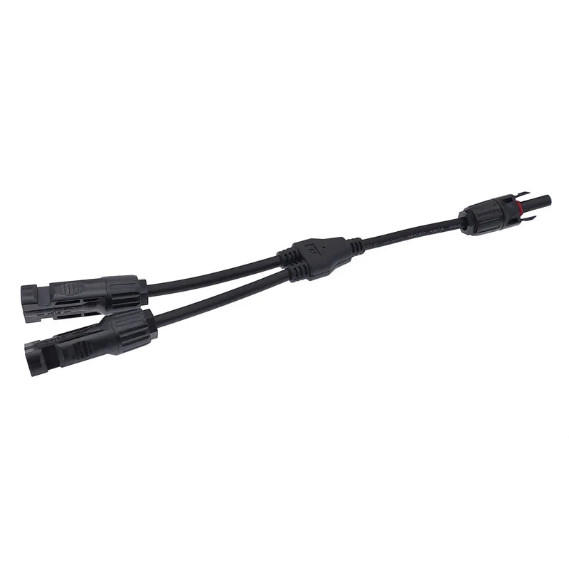 Solar connector photovoltaic Panel Adaptor Y branch plug 1 to 2 Parallel connection of battery plate assembly