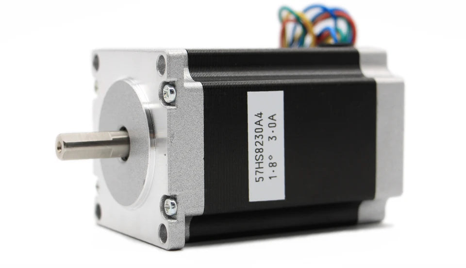 NEMA 23 CNC Stepper motor 57x82mm 3A 2.2N.m D=8mm 6.35mm 315Oz-in Nema23 CNC Router Engraving milling  machine 3D printer