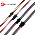 5 Pair 10 Pair 2pin 3pin 4pin 5pin JST Connector SM Male and Female for WS2812B SK6812 WS2815 2835 5050 RGB RGBW LED Light Strip
