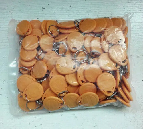 10 pieces EM4305 T5577 Duplicator Badge Copy 125khz RFID Tag llavero Porta Chave Card Key Fob Token Ring Proximity