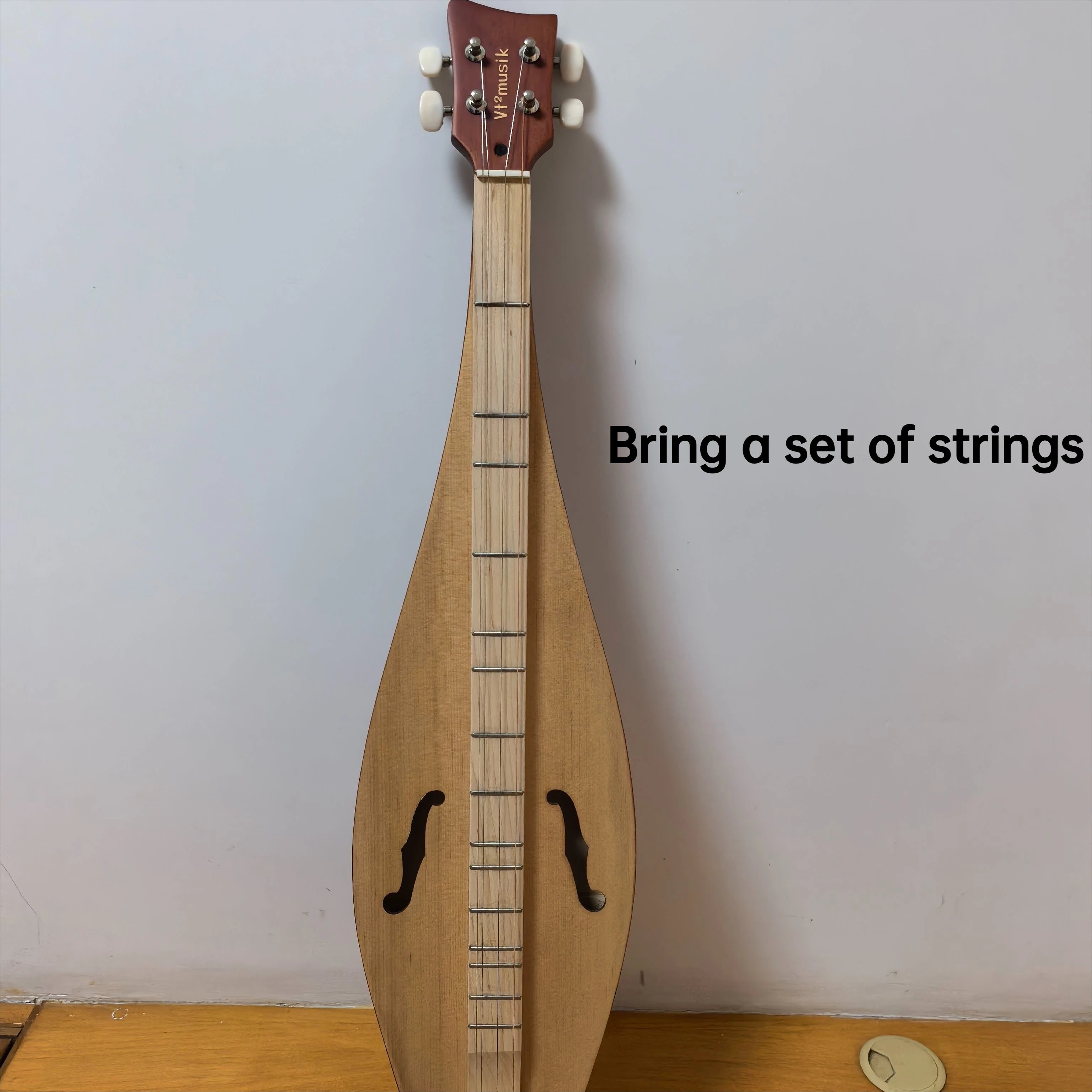 Dulcimer Americano 4 Corde – Strumento a Corda Facile da Imparare