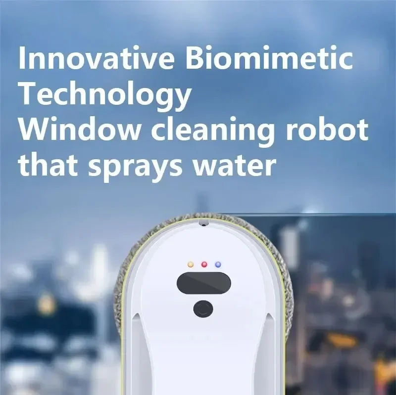 DIVEDEER HCR-09 Automatic Spray Home Ultra-thin Remote Control Window Cleaning Robot Low Noise Window Cleaning Machine