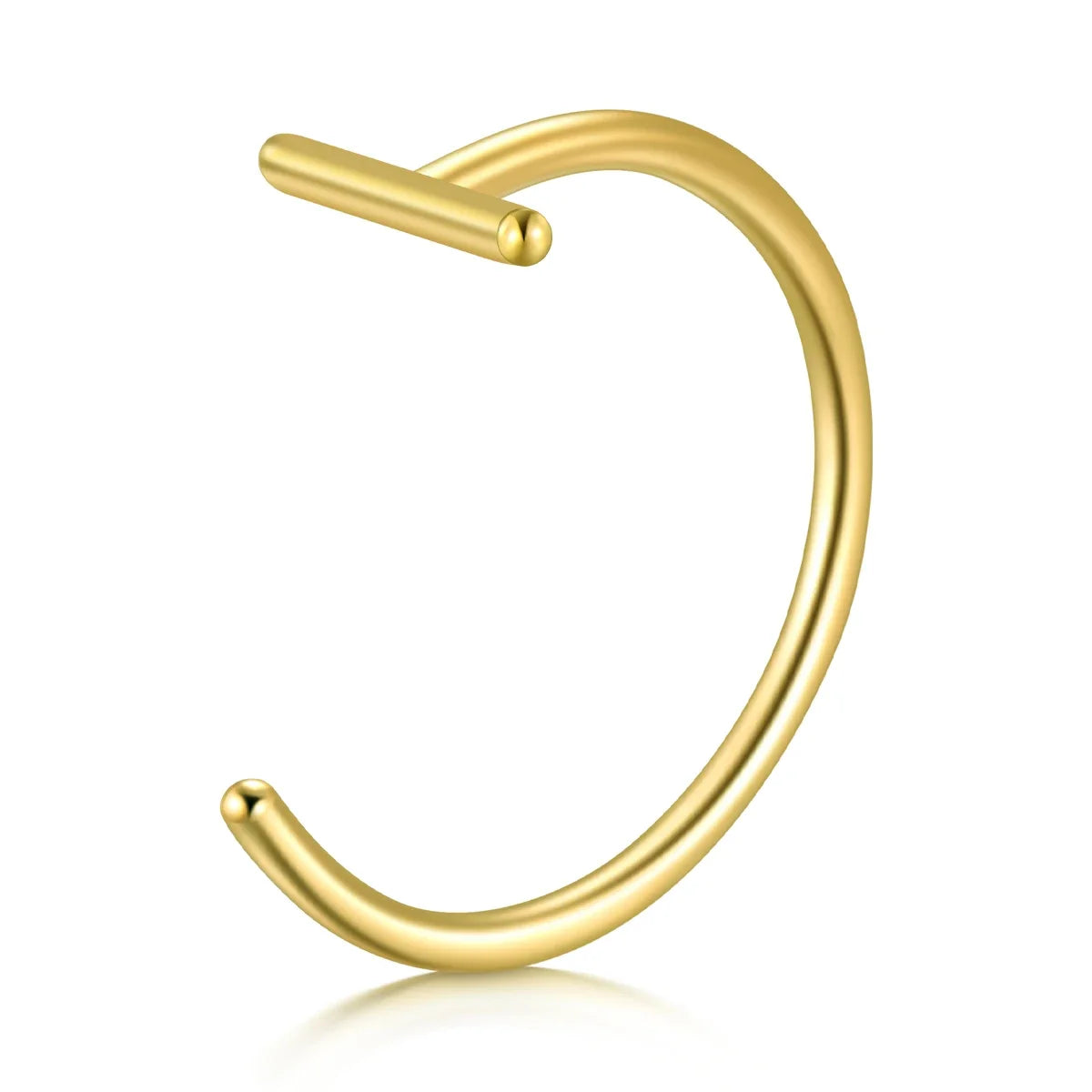 Piercing Finto Labbra e Naso - Clip Senza Foro Elegante