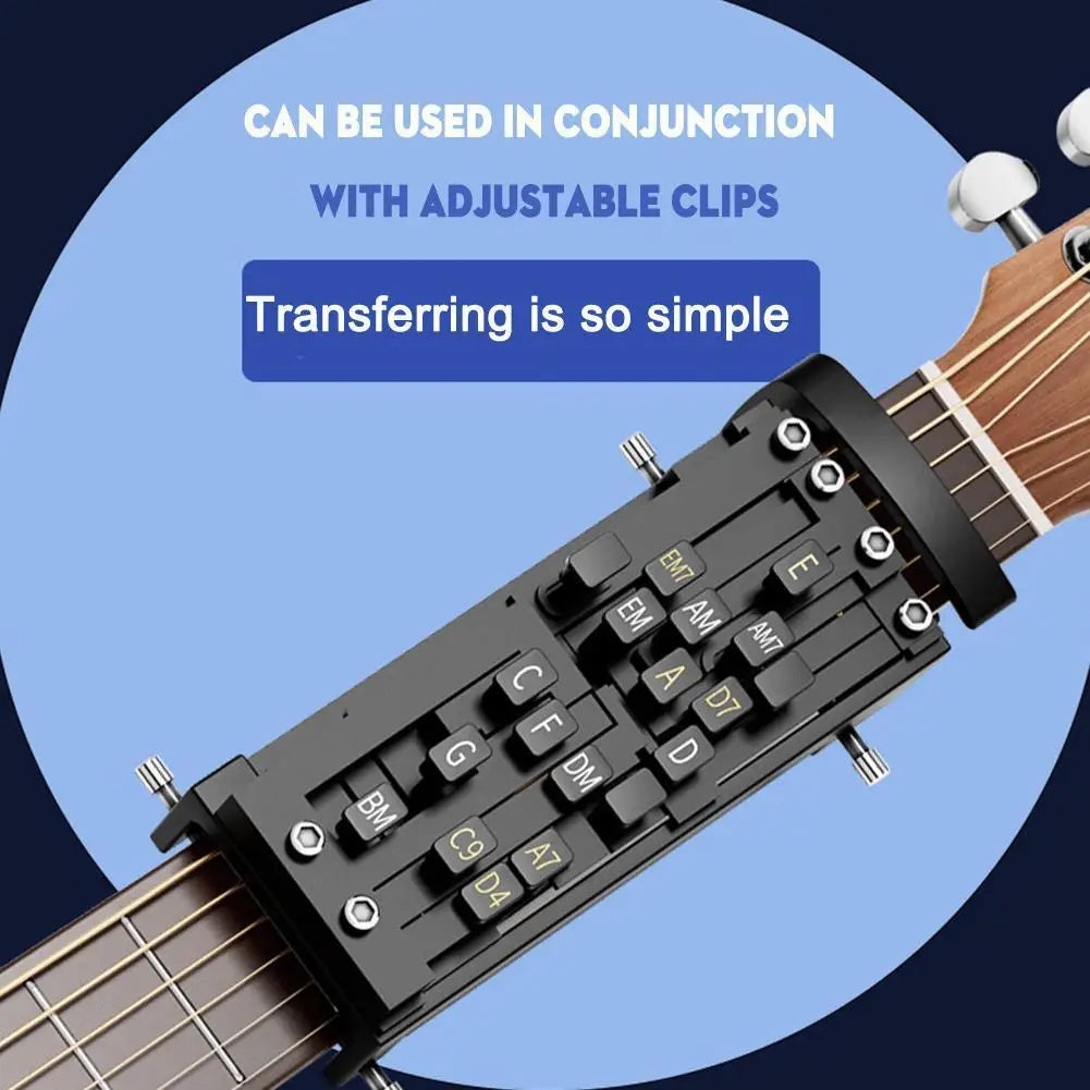 Accordatore Automatico Accordi Chitarra Folk – One Touch Chord Player