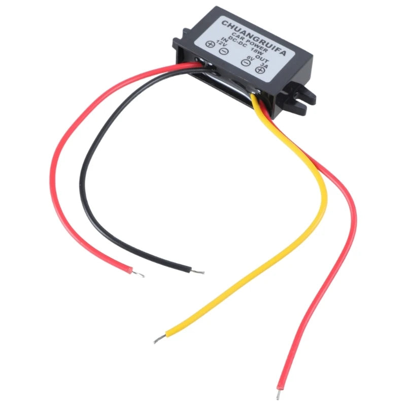 DC/DC Converter 12V Step Down To 6V 18W Max 3A Power Supply Waterproof   M13 dropship