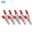 Insulated Crocodile clip Plastic Handle Cable Lead Test Charging Clamp Metal Crocodile Clamp Length 50mm