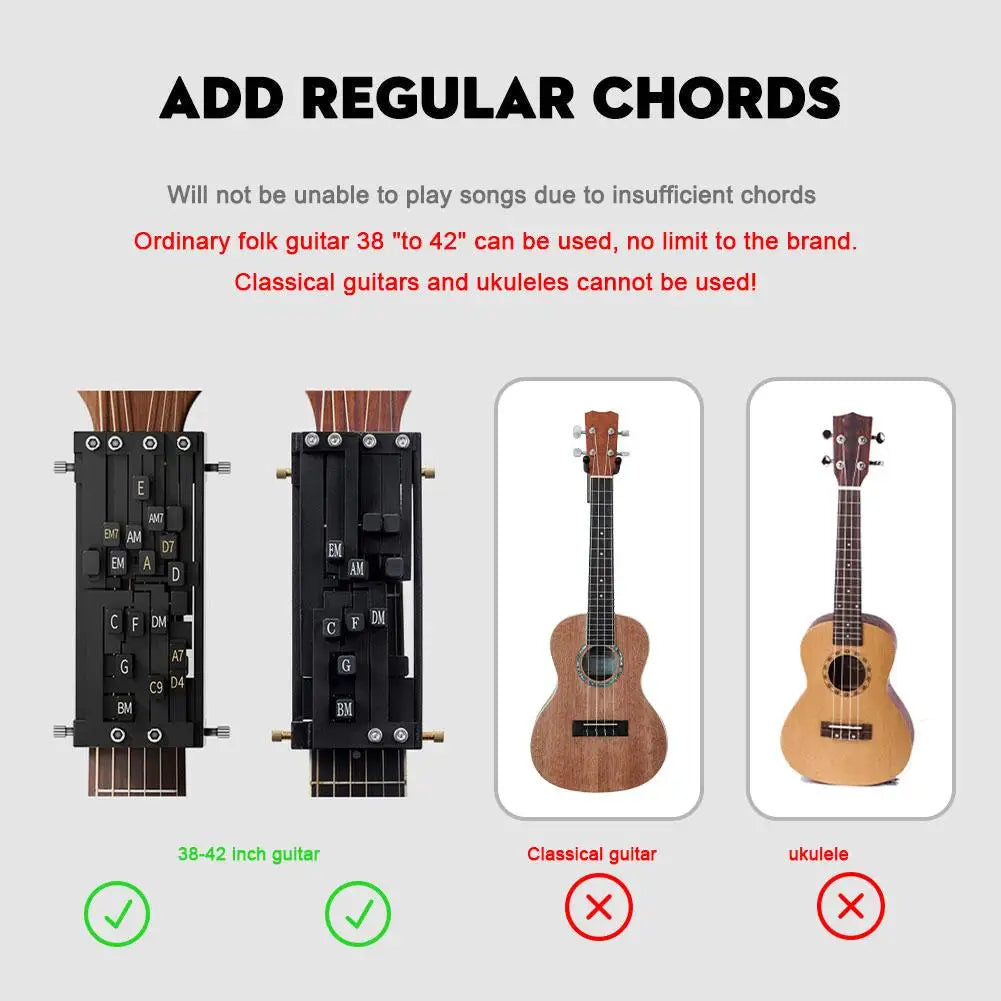Accordatore Automatico Accordi Chitarra Folk – One Touch Chord Player