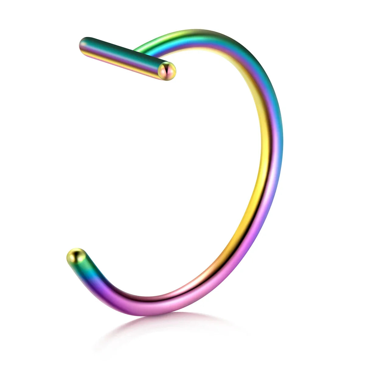 Piercing Finto Labbra e Naso - Clip Senza Foro Elegante